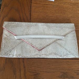 Victoria’s Secret silver clutch
